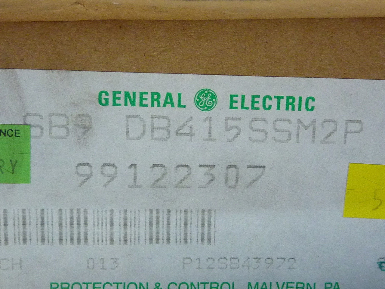 General Electric 16SB9DB415SSM2P Type SB-9 Rotary Switch ! NEW !