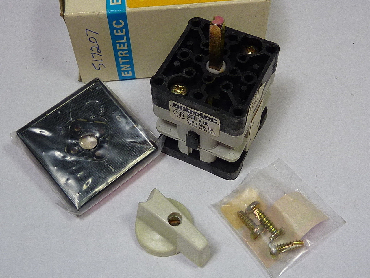 Entrelec 50441310 Rotary Switch ! NEW !