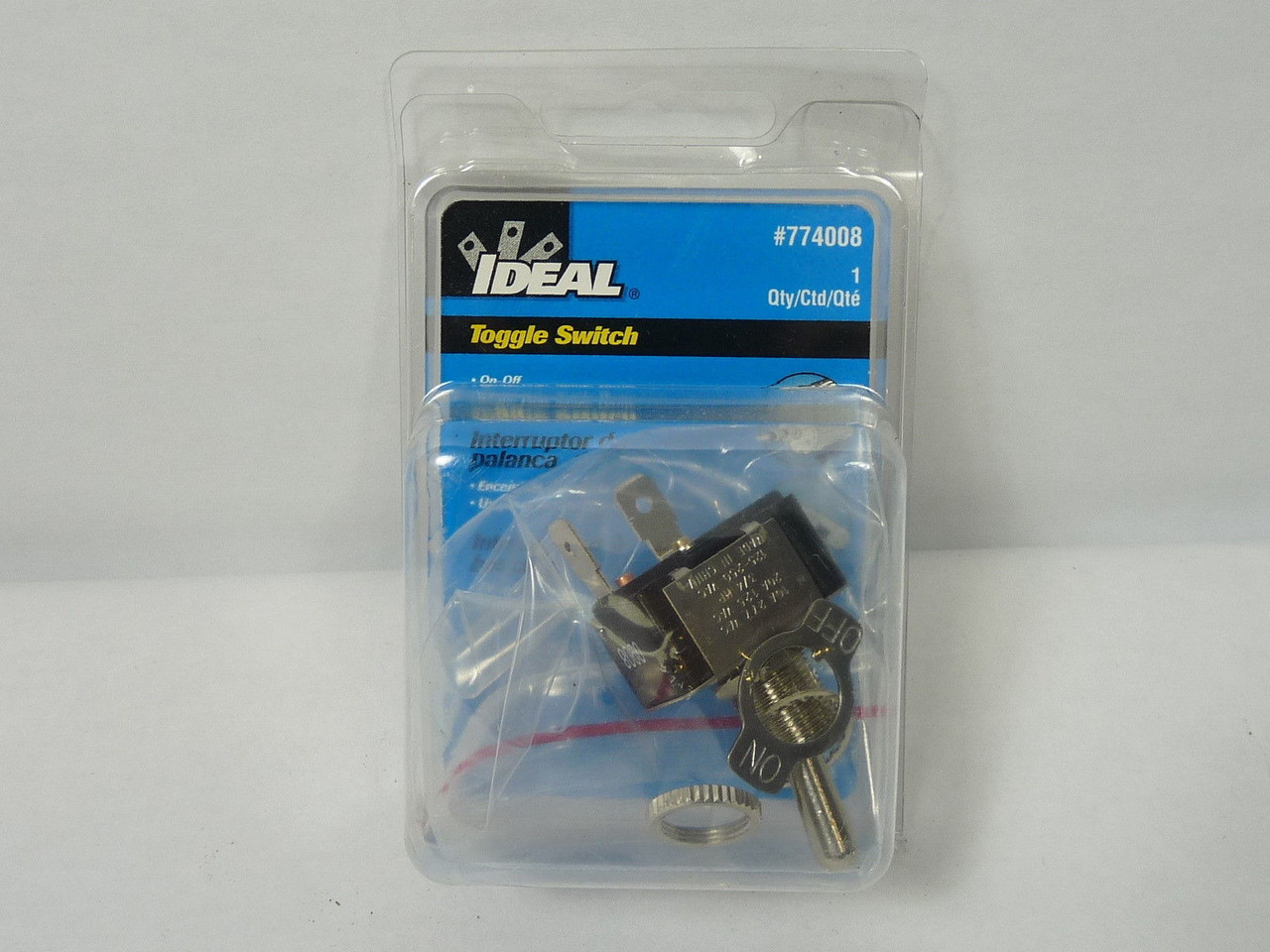 Ideal 774008 Heavy Duty Toggle Switch SPST On-Off Spade ! NEW !