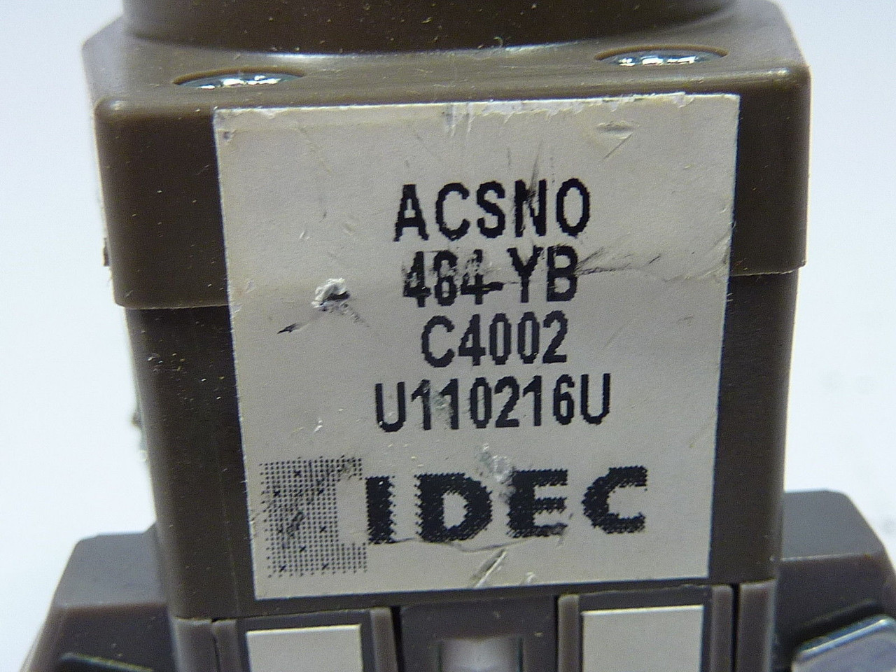 IDEC ACSNO-484YB-C4002 Cam Switch USED