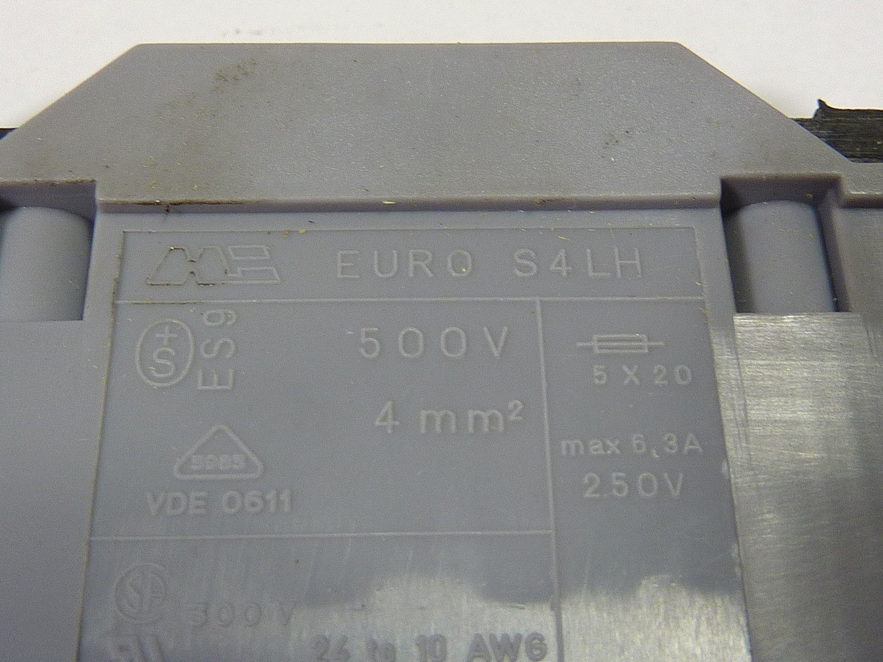 Morsettitalia EURO S4LH Terminal Box 500V USED