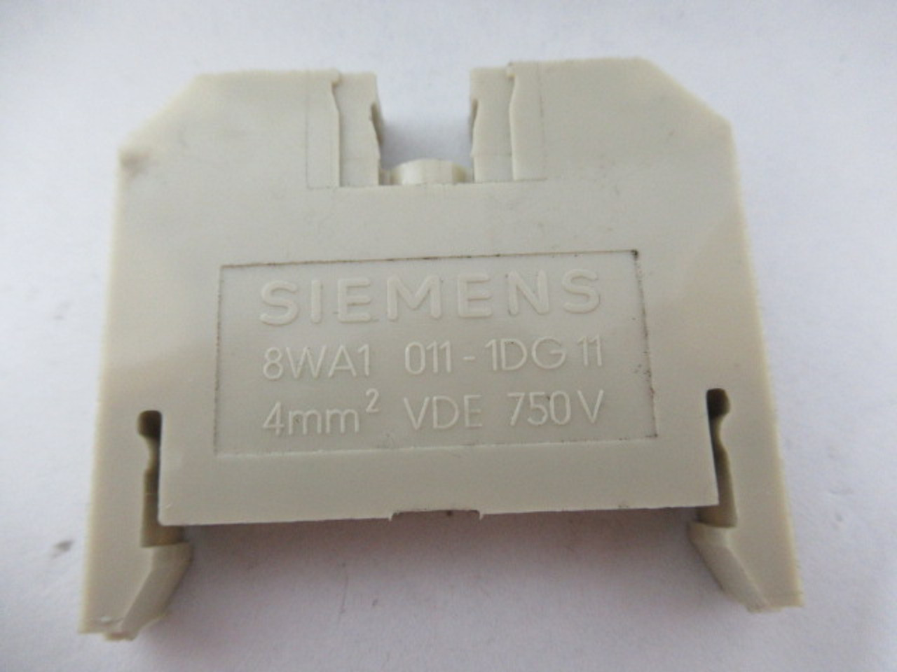 Siemens 8WA1-011-1DG11 Terminal Block BEIGE Lot of 20 USED