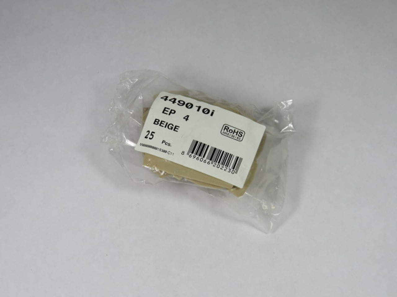 IMO EP-4 Terminal Block End Plate BEIGE 25-Pack ! NWB !