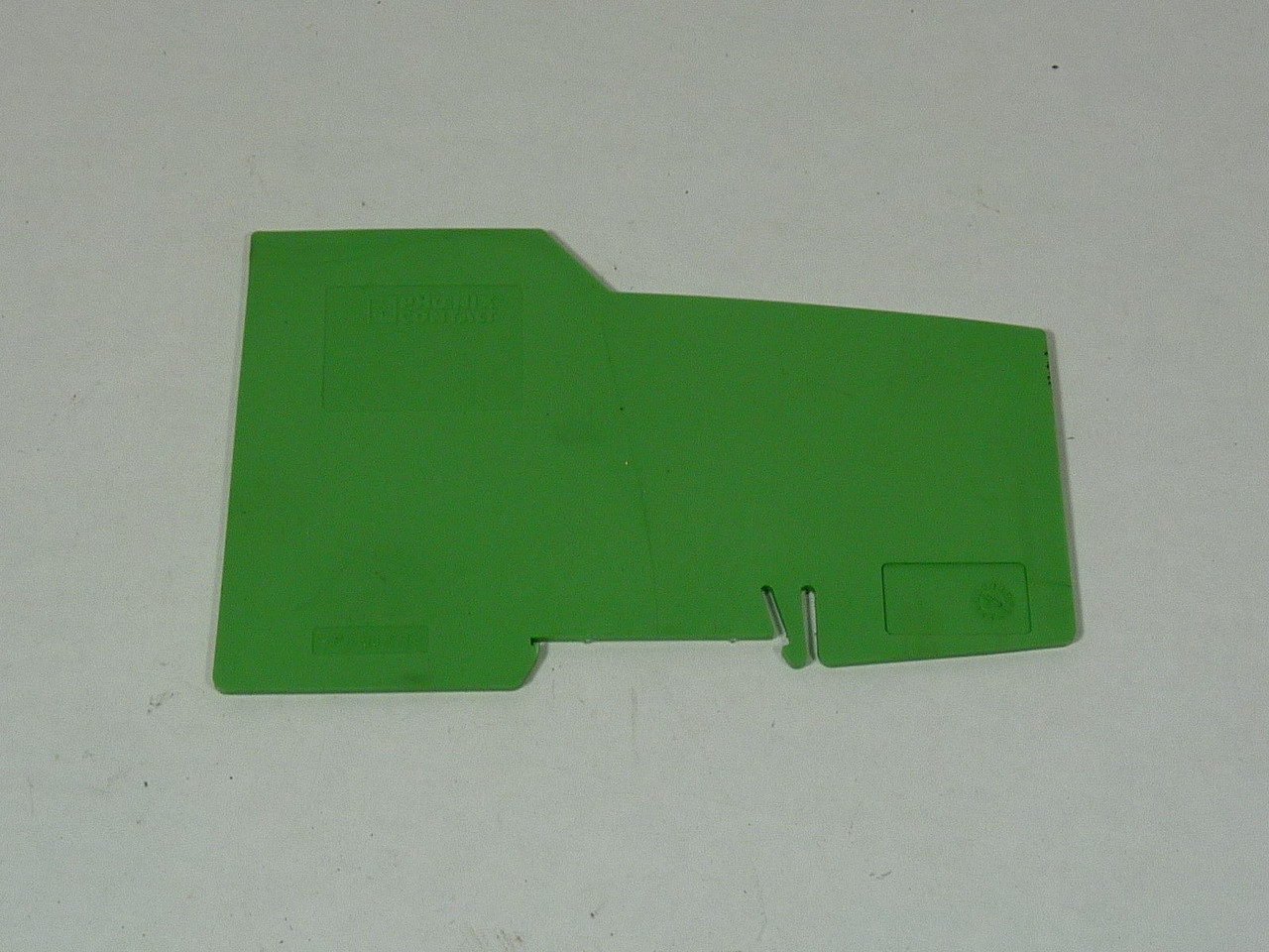 Phoenix Contact PA66-FR Cover Plate (Green) USED