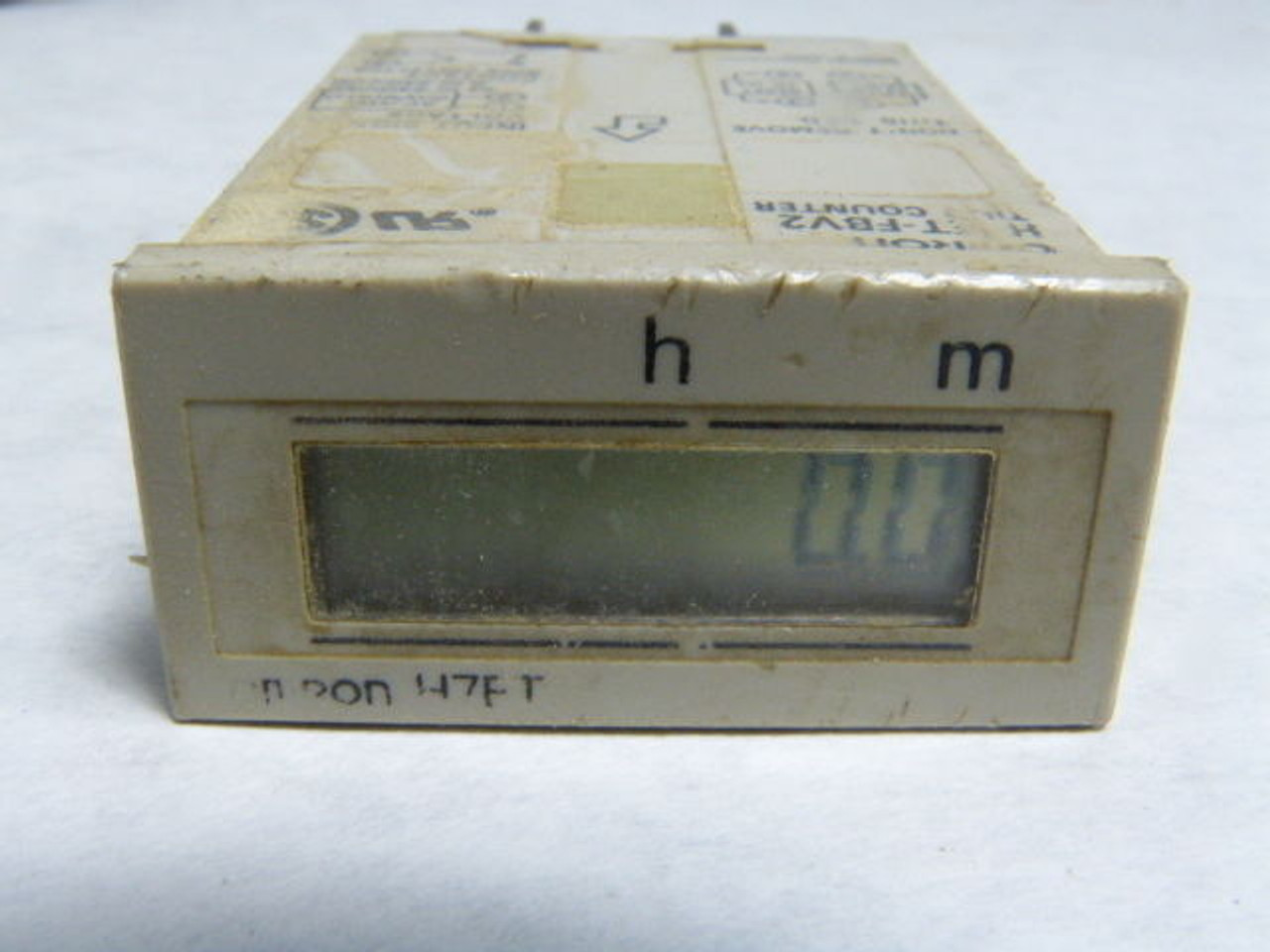 Omron H7ET-FBV2 7-Digit Time Totalizer USED