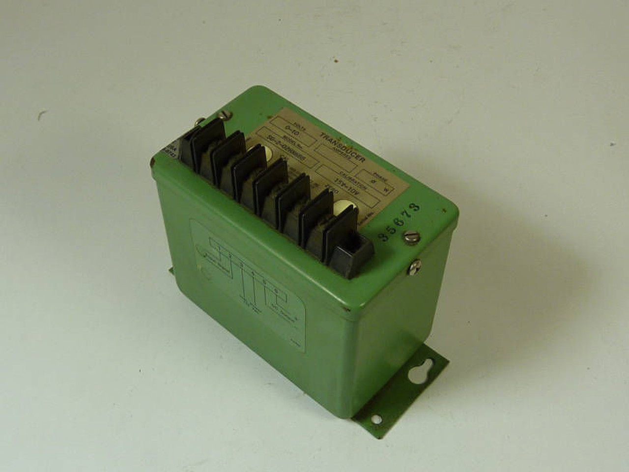 Ohio Semitronics Transducer 0-10V SG-2-02 HX688 USED