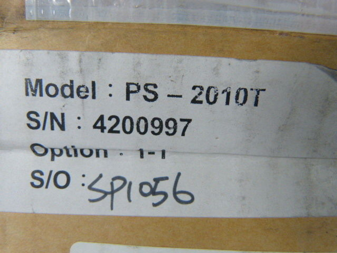 Vishay PS-2010T Web Tension Transmitter ! NEW !