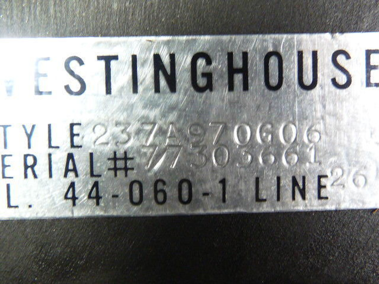 Westinghouse 237A970G06 Current Transformer Ratio 400:5A USED