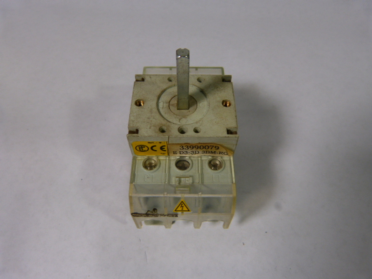 EEC AEG E-D3-3D-3BM-RG Disconnect Switch 3Pole 63Amp USED