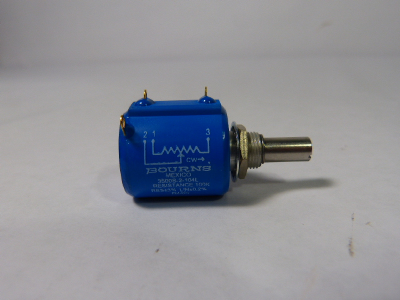 Bourns 3500S-2-104L Wirewound Potentiometer 100KOHM NWB