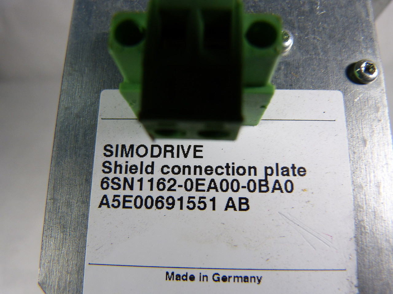 Siemens 6SN1162-0EA00-0BA0 611U Cooling Module Connector Plate 100mm ! NEW !