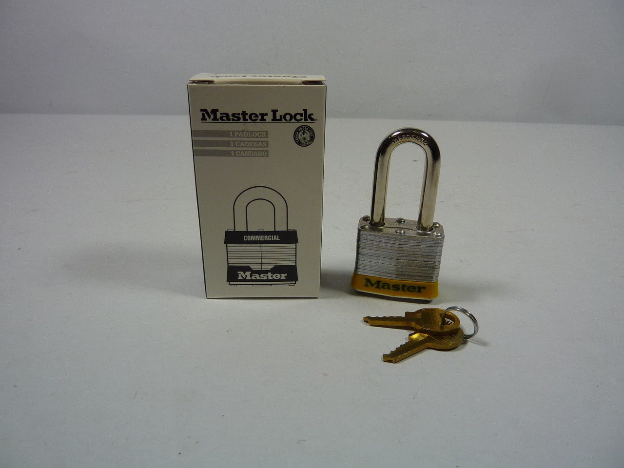 Master Lock 3MKLFW2KYLW With Keys ! NEW !