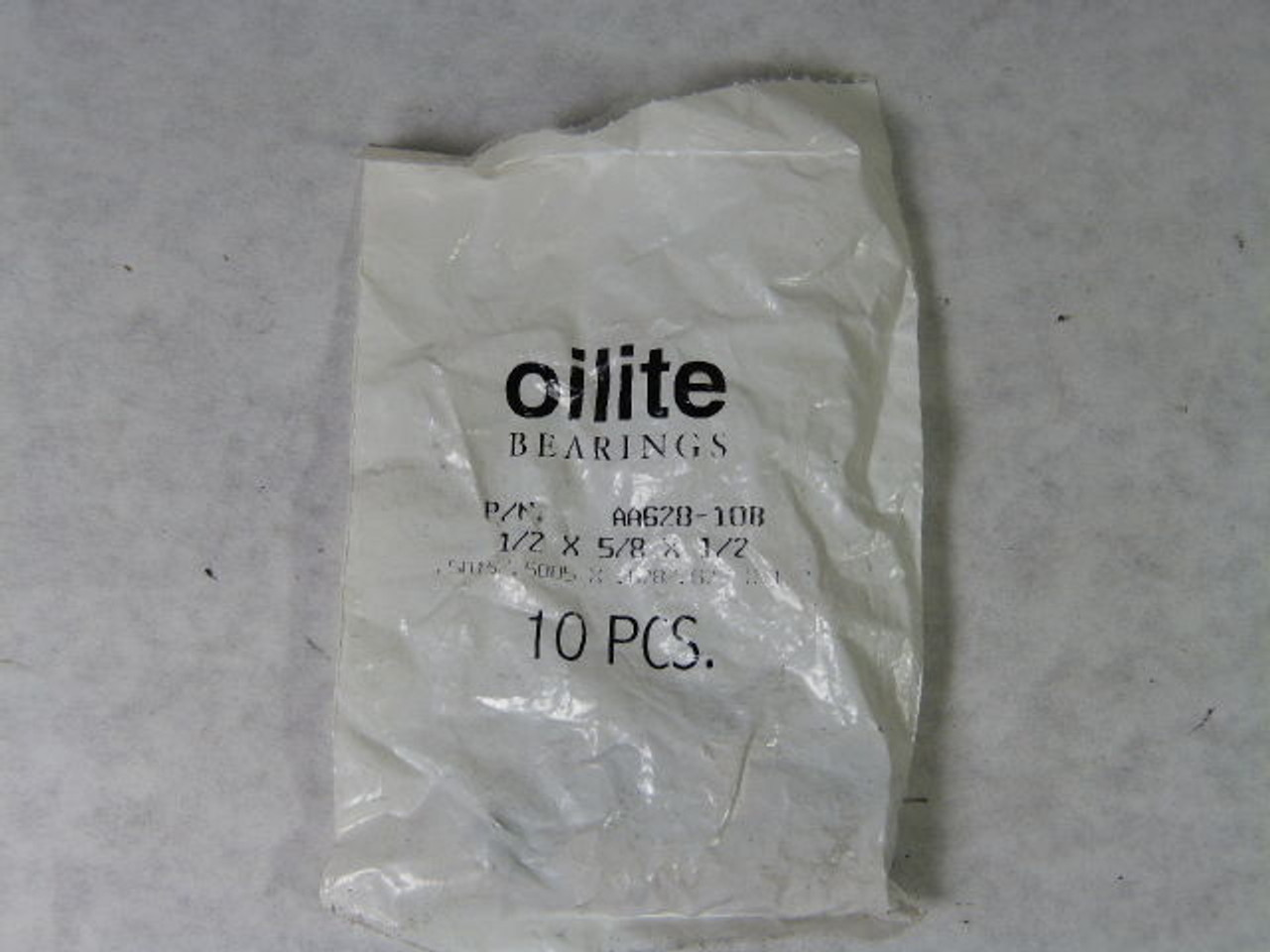 Oilite AA628-10 Bronze Bushing .500x.6250x.500" Sold Individually ! NEW !