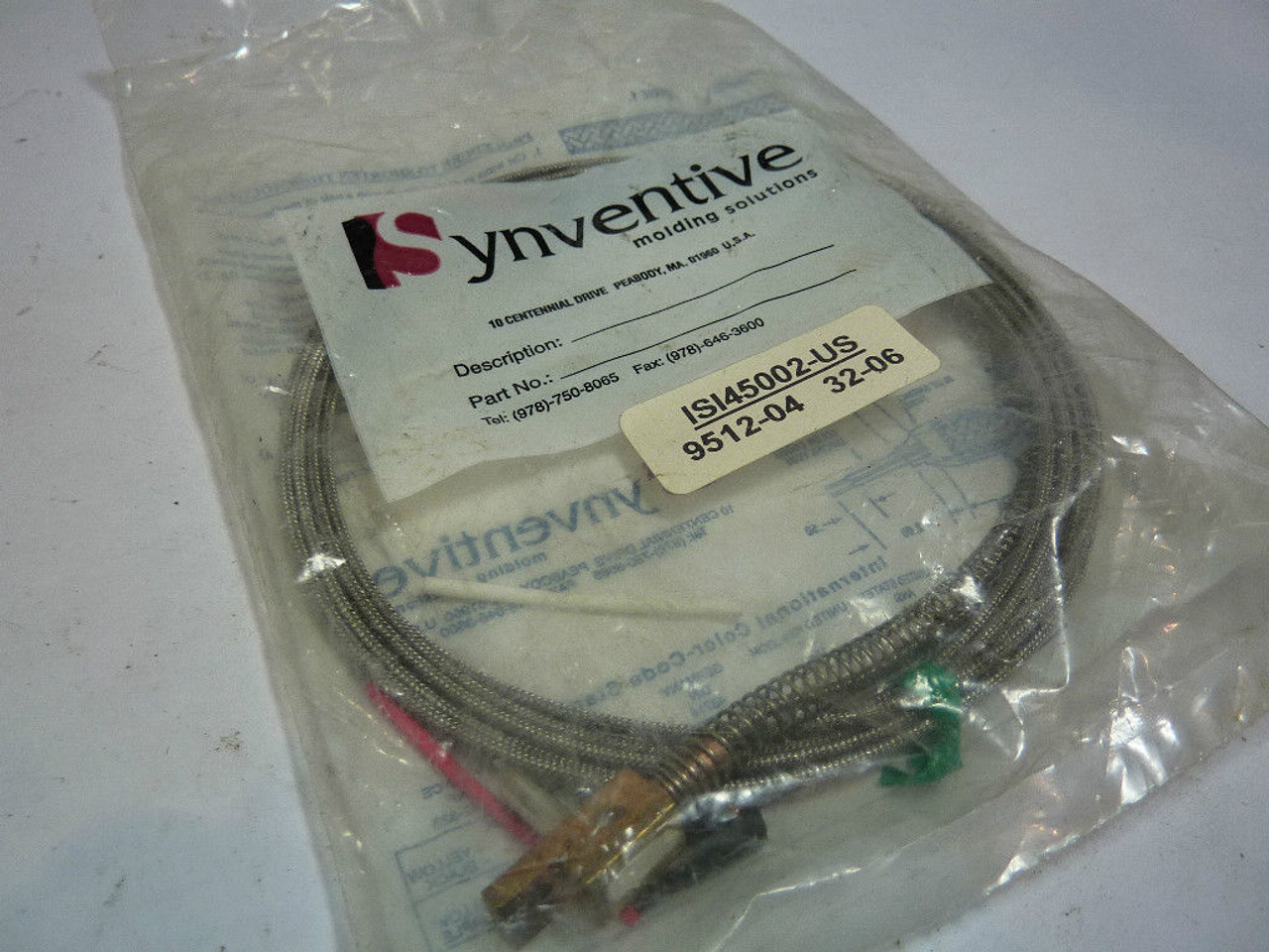 Synventive ISI45002-US Temperature Probe ! NEW !