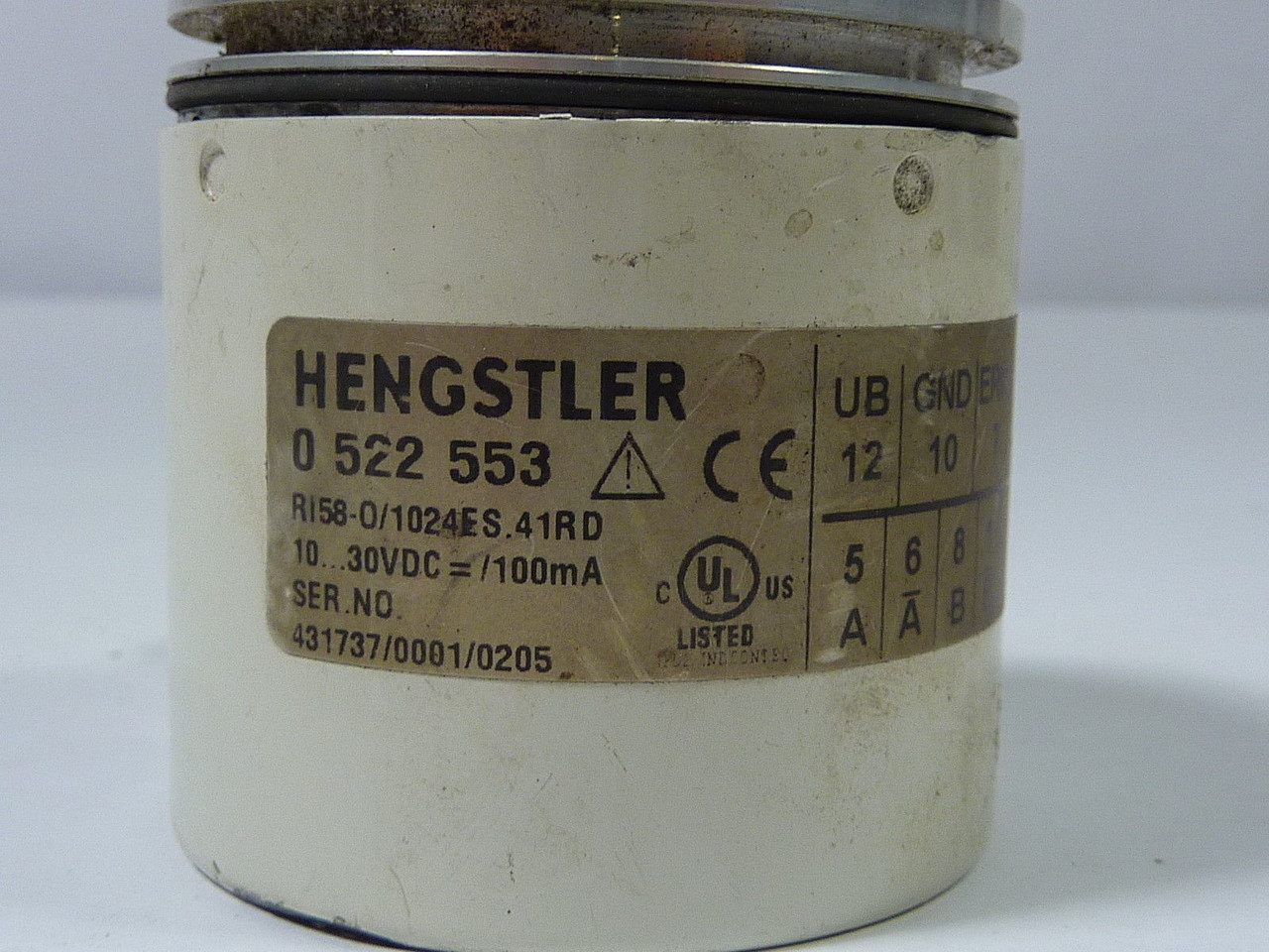 Hengstler 0-522-553 Encoder USED