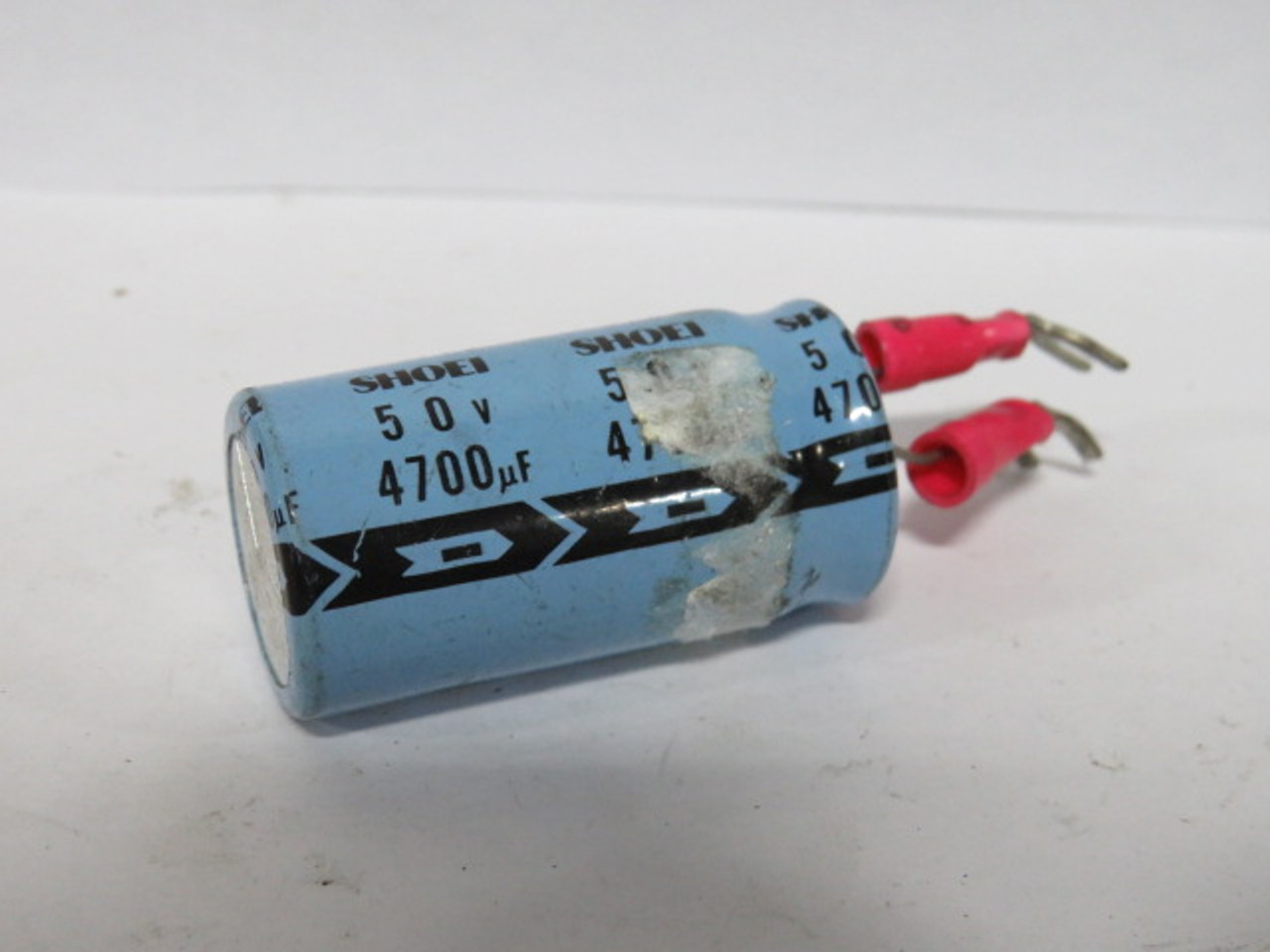 Shoei CE Capacitor 50V 4700uF USED - Industrial Automation Canada