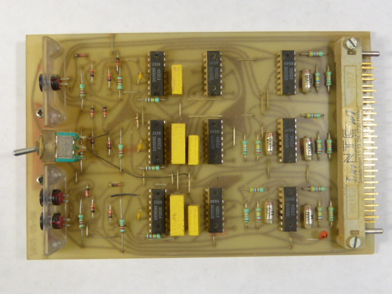 Stickma 2602-02-06 Memory Board W/ Toggle Switch USED