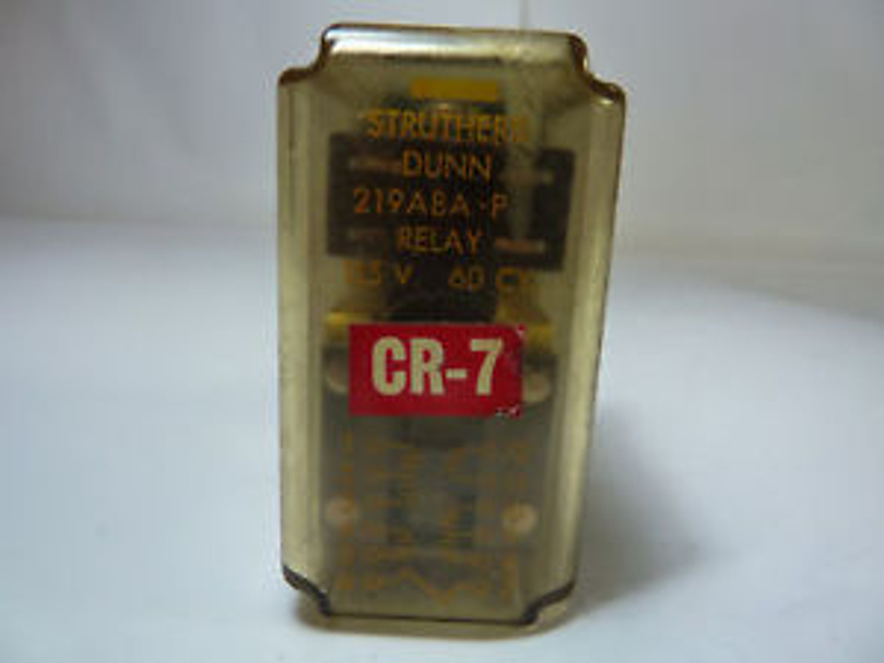 Struthers Dunn 219ABA-P Relay 115VAC USED