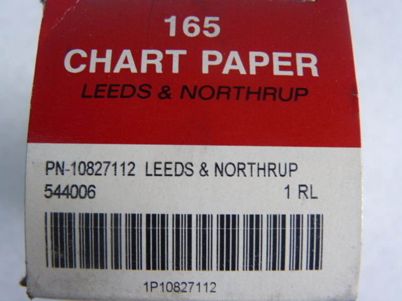 Leeds & Northrup 10827112 544006 Speed-O-Max 165 Chart Paper ! NEW !