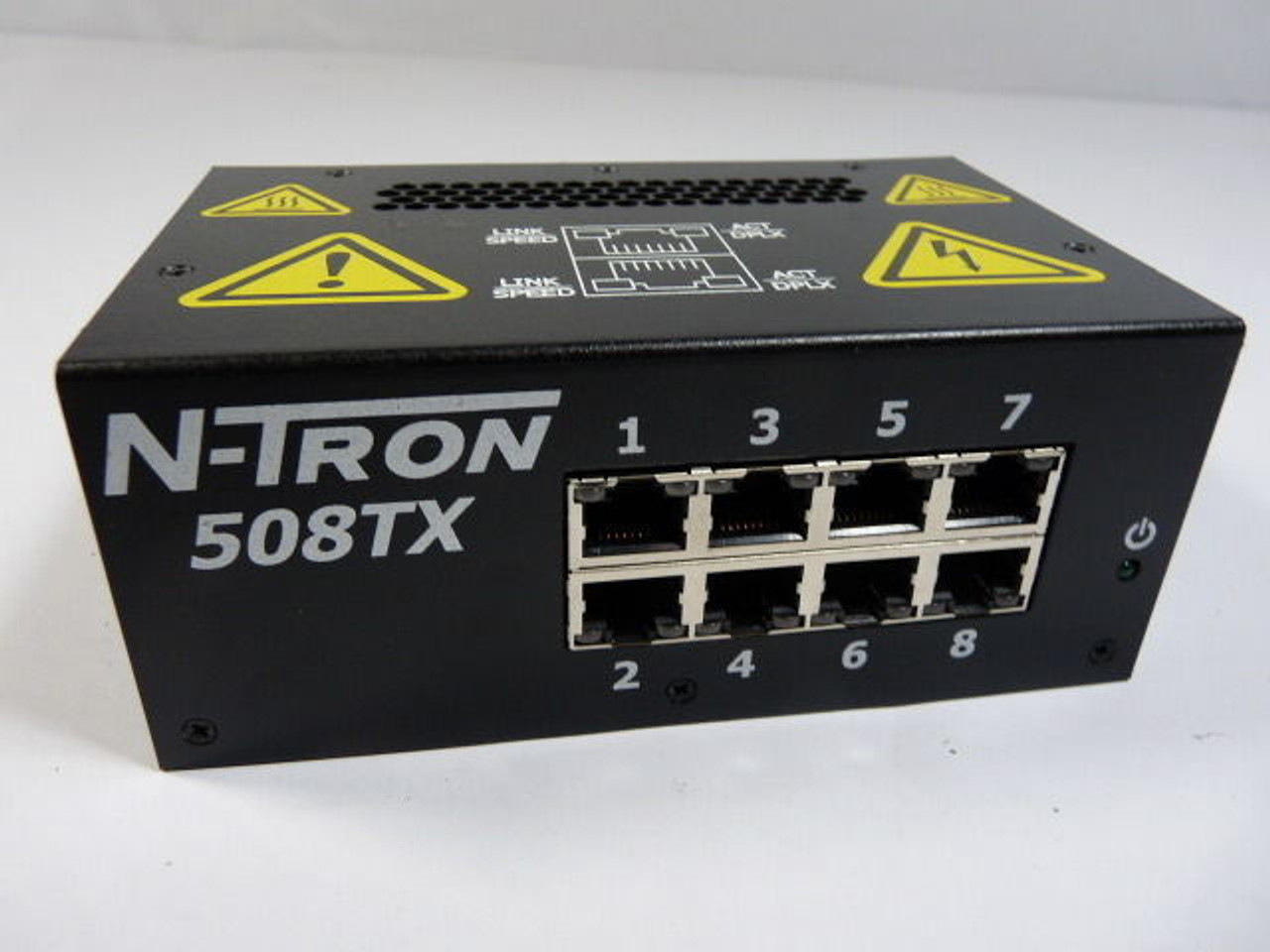 Ntron 508TX-A Ethernet Switch 10-30VDC USED