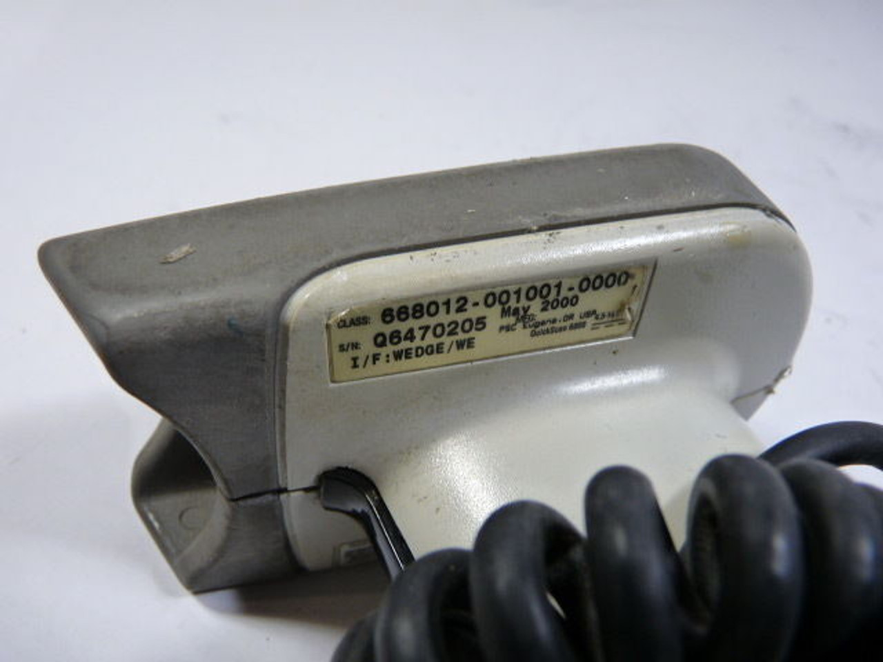 PSC 668012-001001-0000 Barcode Scanner USED