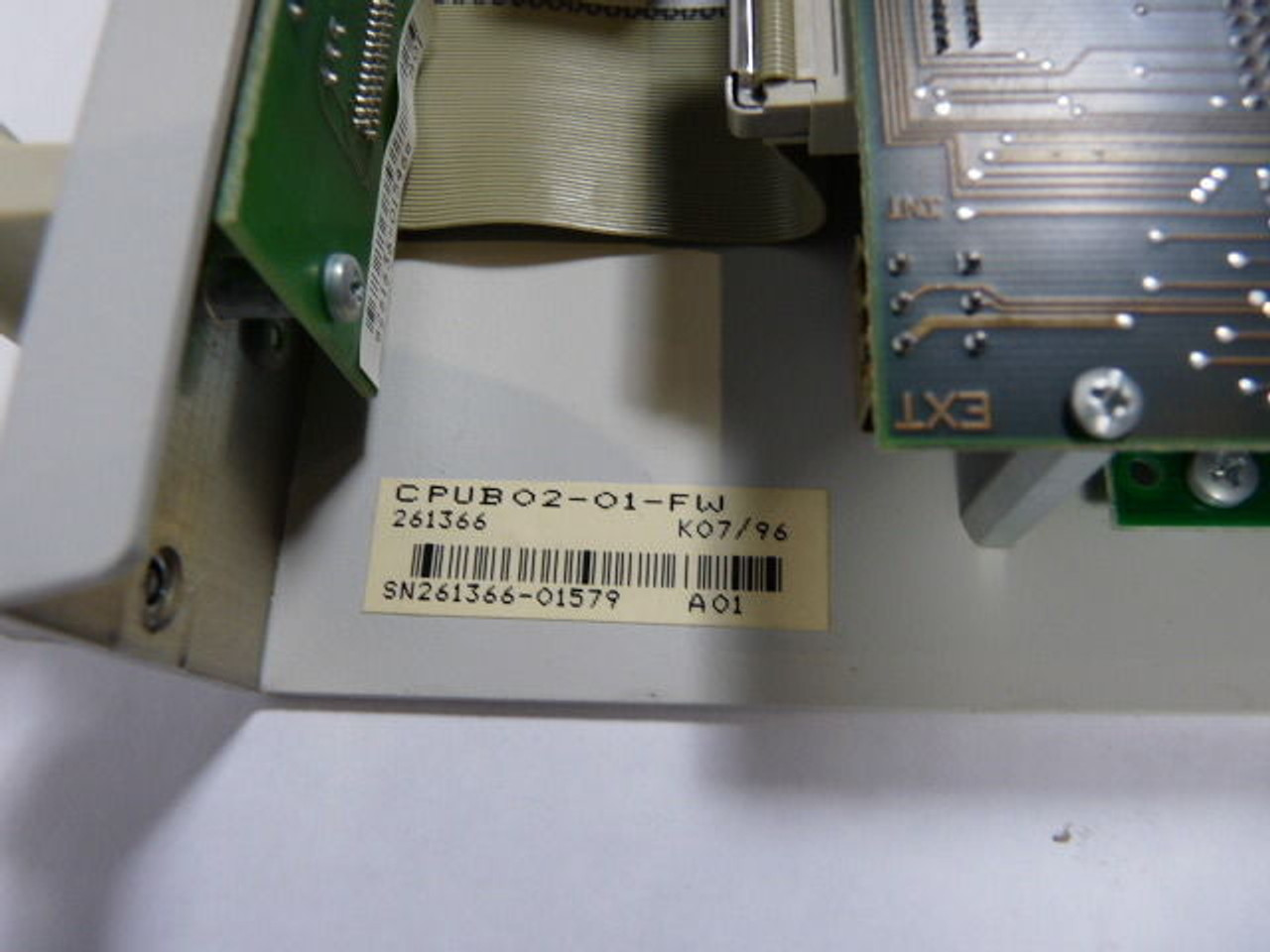 Indramat CPUB02-01-FW CPU Controller Module USED