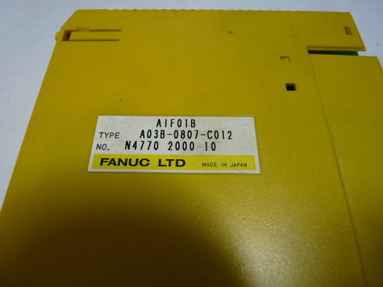 Fanuc A03B-0807-C012 Input Interface Module USED