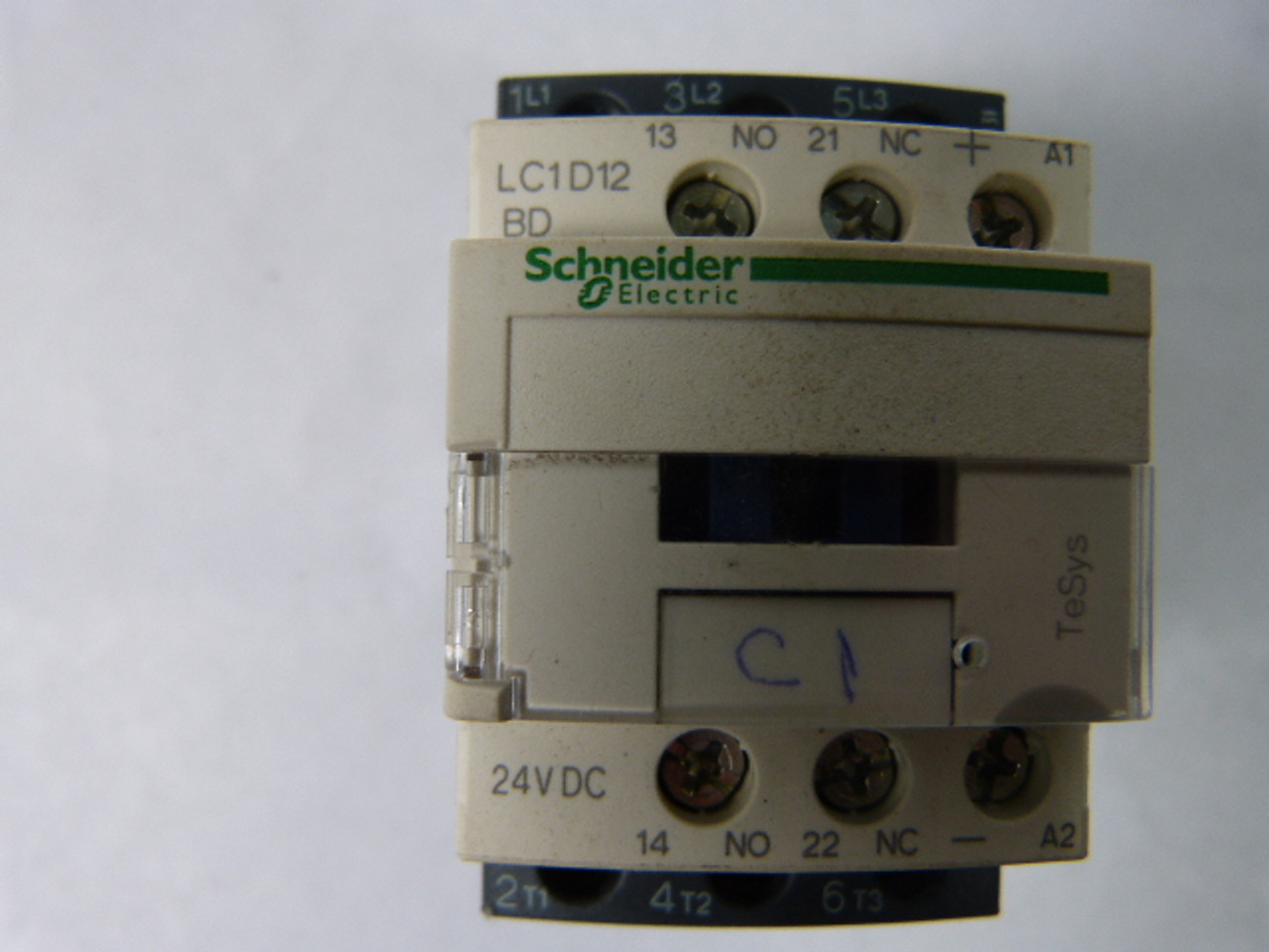 Schneider LC1D12BD Contactor 3Pole 24VDC USED