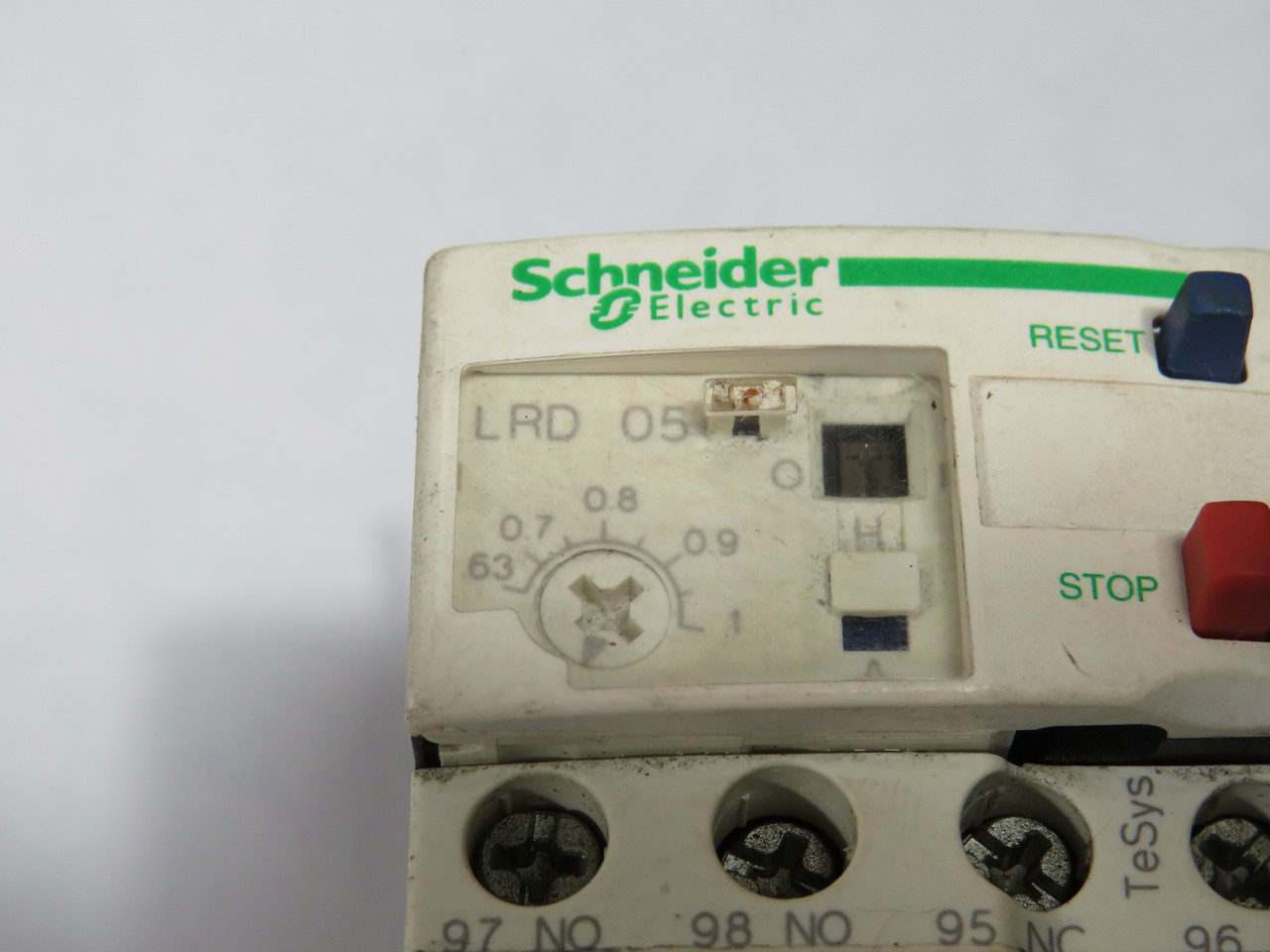 Schneider Telemecanique LRD-05 Bimetallic Overload Relay 0.63-1Amp USED