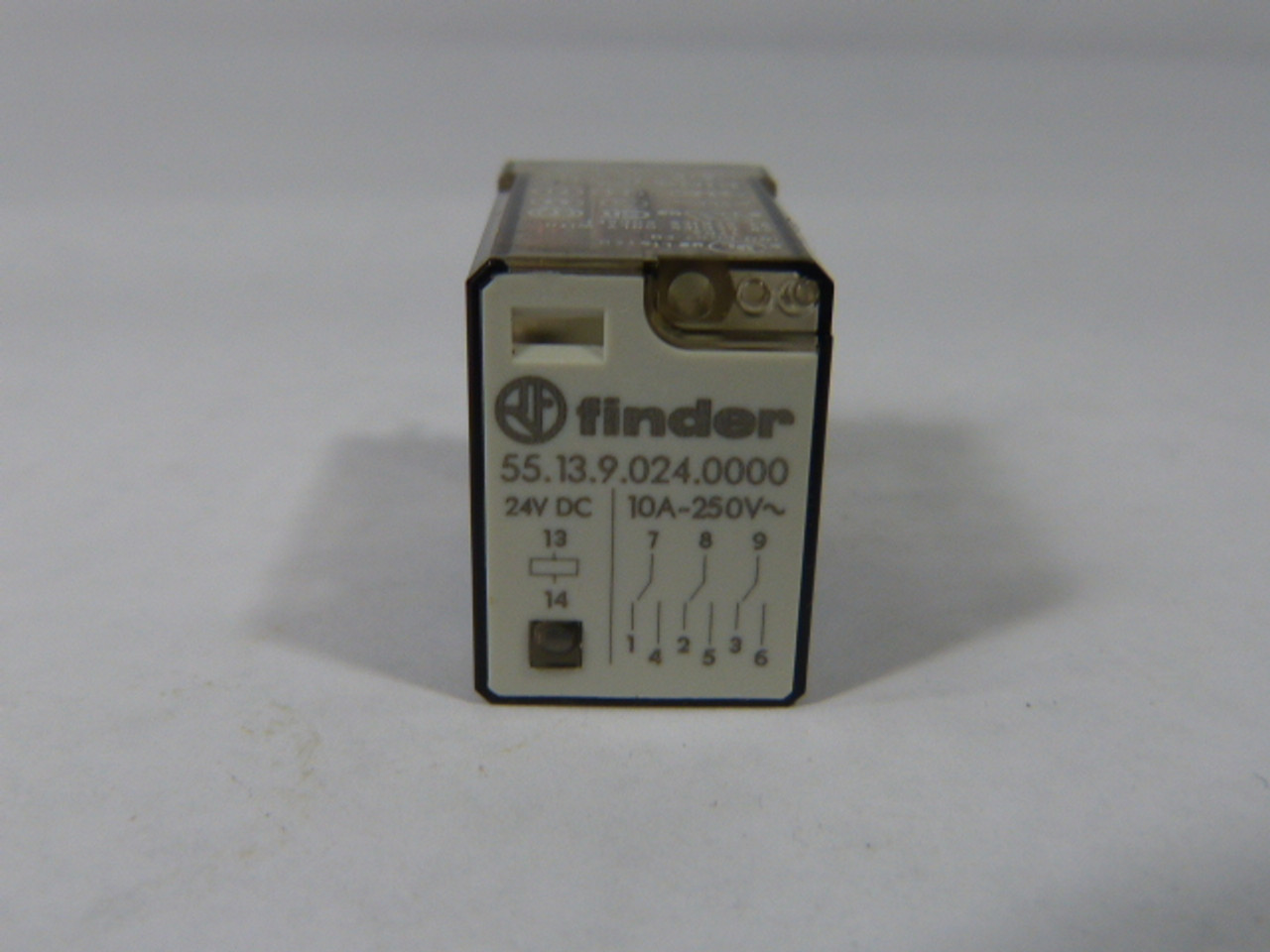 Finder 55.13.9.024.0000 Miniature Relay 10amp 250V USED