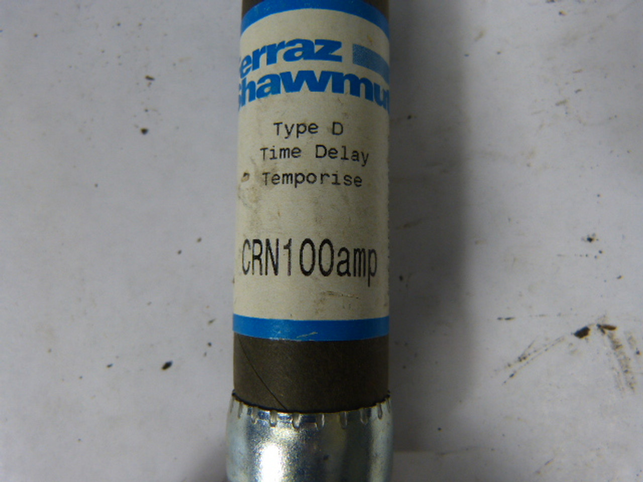 Ferraz Shawmut CRN100 Time Delay Fuse 100A 250V USED