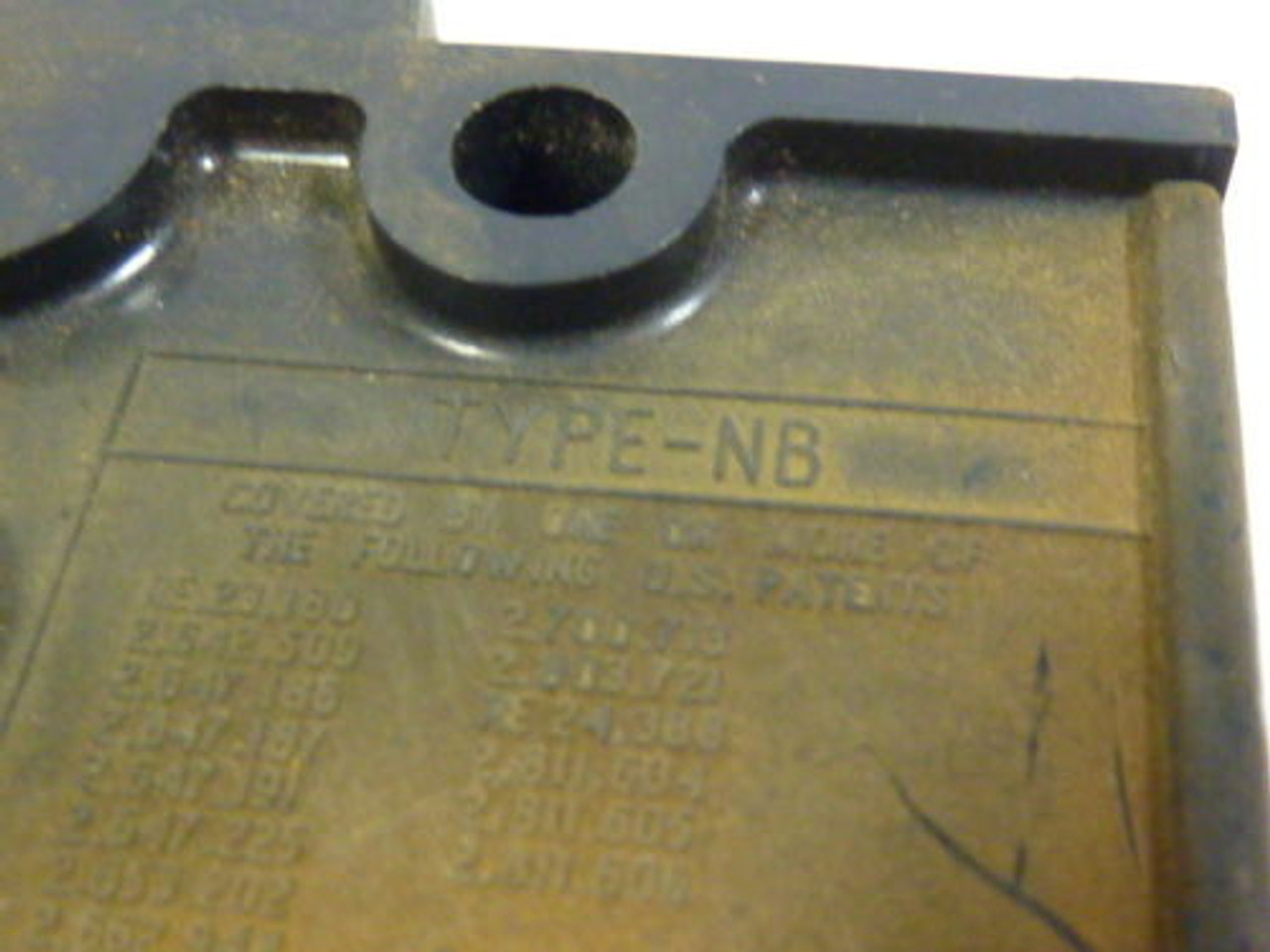 Federal Pioneer NB15 Circuit Breaker 15A 1-Pole Black Casing USED