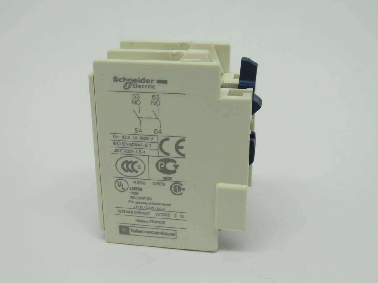 Schneider LAD-N20 Thermal Overload Relay ! NEW !