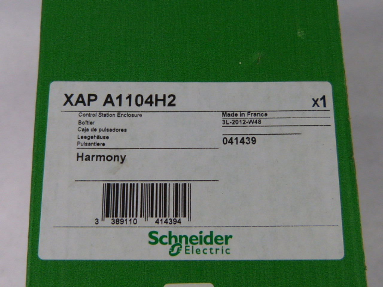 Schneider XAPA1104H2 Control Station Enclosure ! NEW !