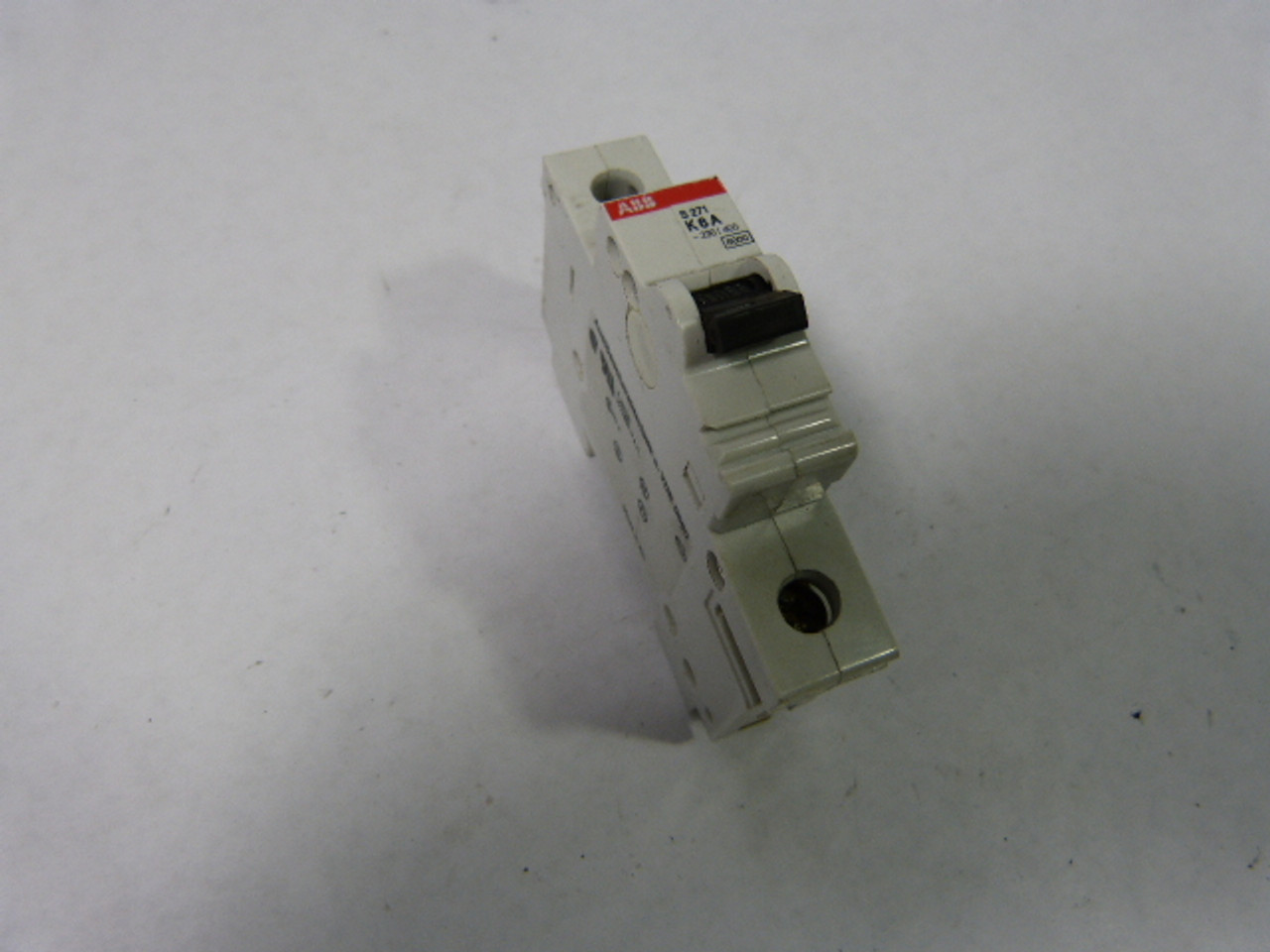 ABB S271-K6A 6 AMP CIRCUIT BREAKER MODEL USED