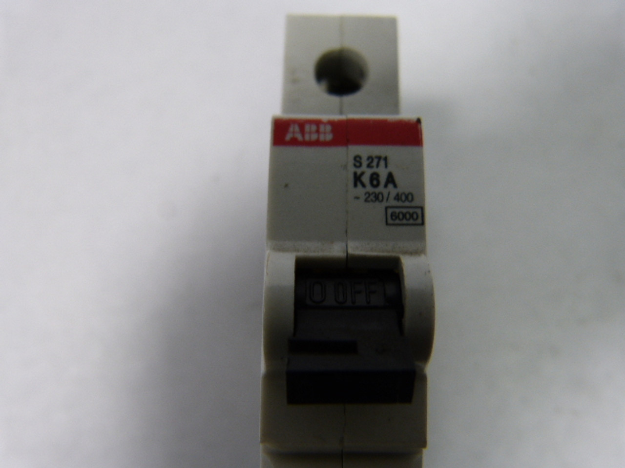 ABB S271-K6A 6 AMP CIRCUIT BREAKER MODEL USED