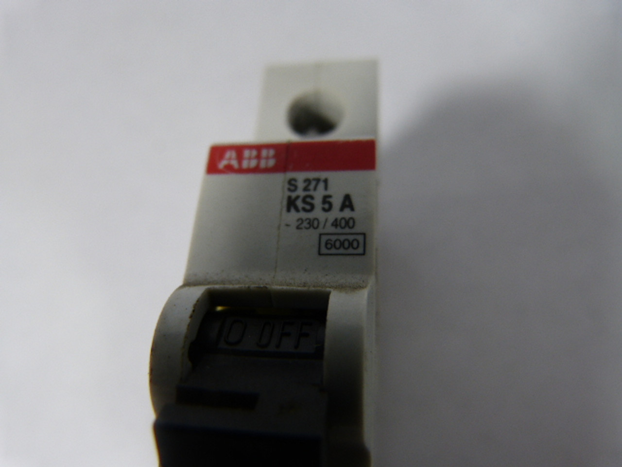ABB S271-KS5 Circuit Breaker 5Amp 1Pole 277/480VAC USED