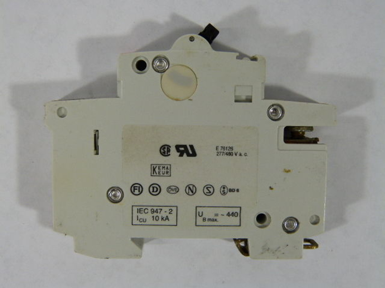ABB S251-L12A Circuit Breaker 1 Pole 12amp USED