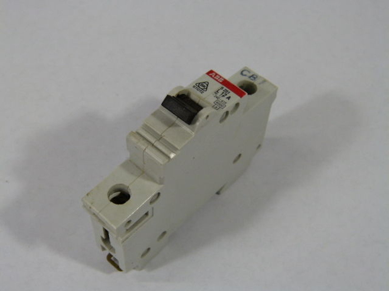 ABB S251-L12A Circuit Breaker 1 Pole 12amp USED