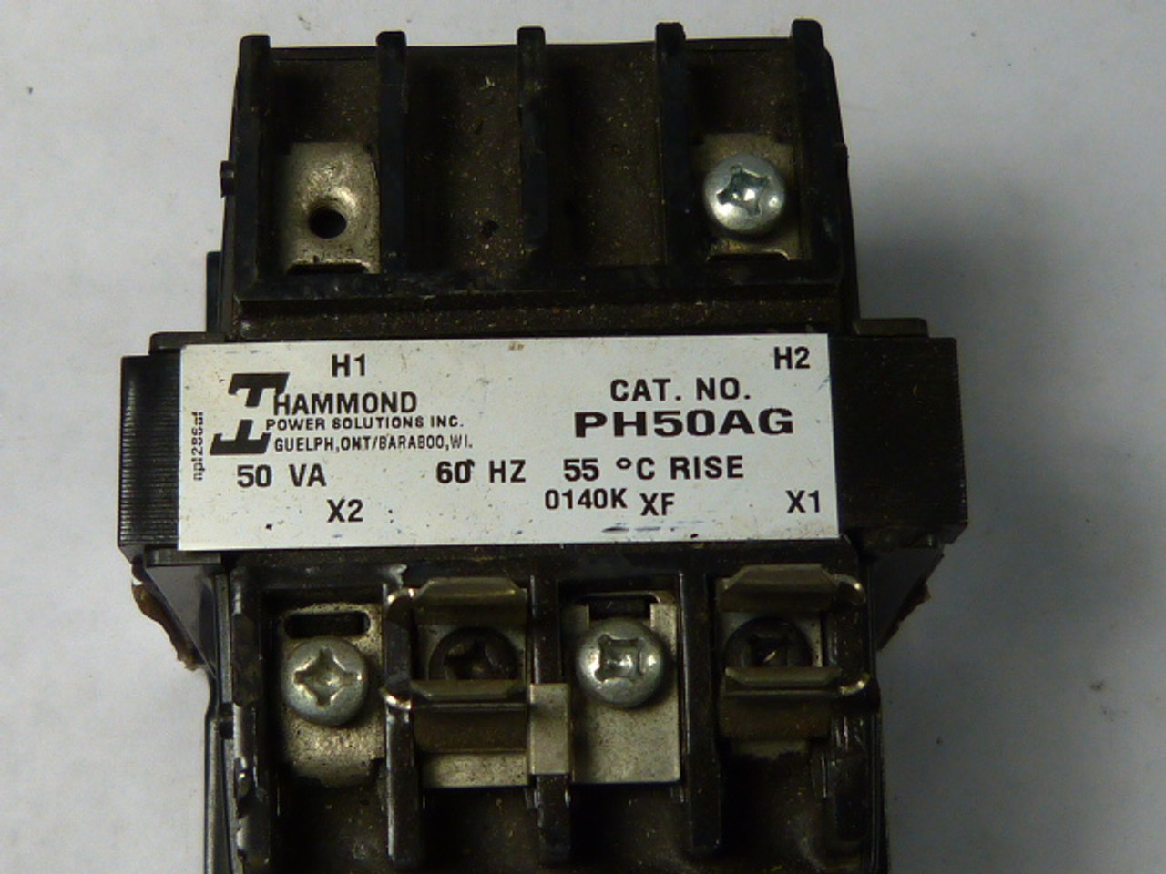 Hammond PH50AG 600V 60Hz Transformer USED