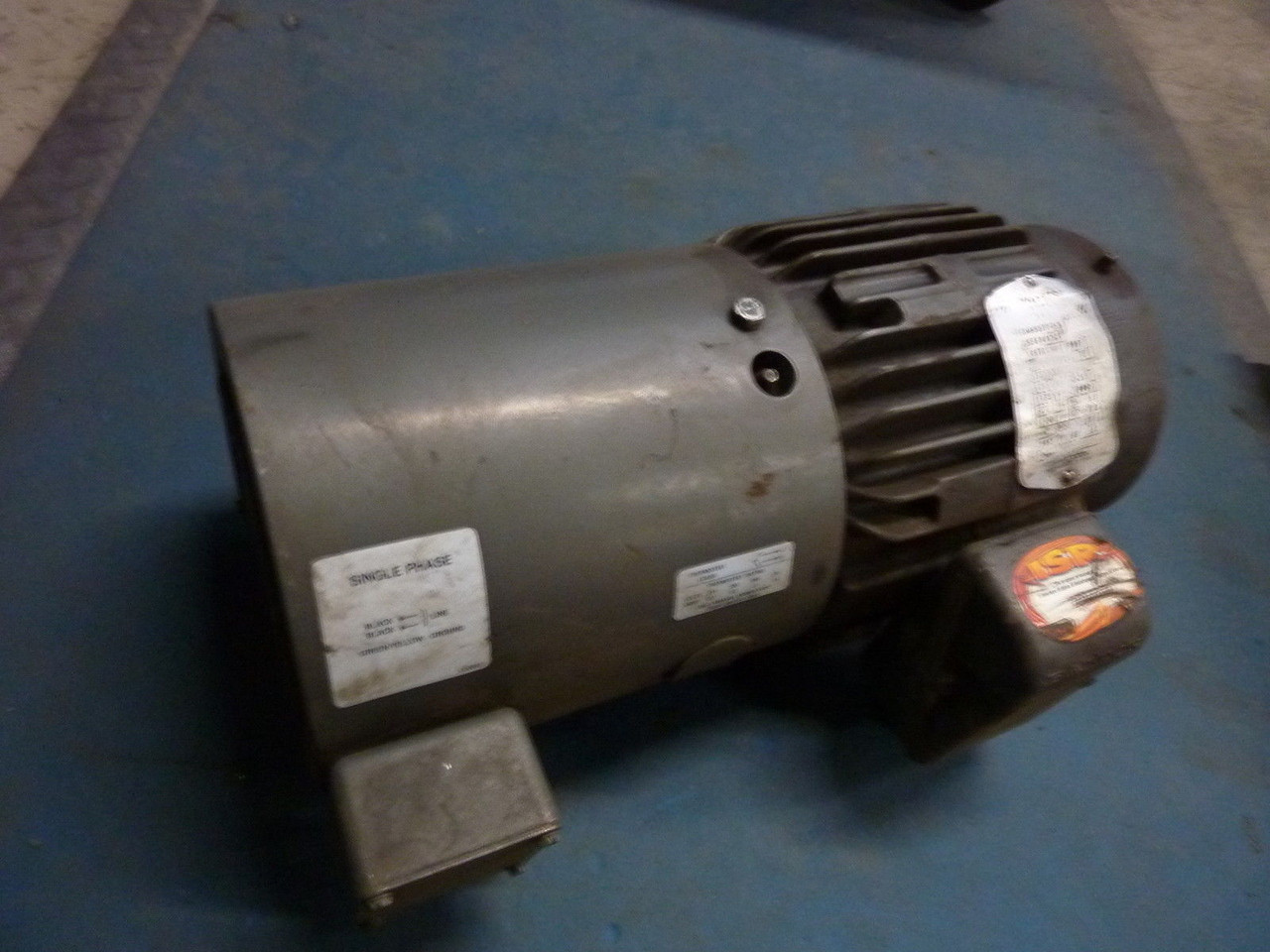 Baldor 2HP 1750RPM 575V 145TC TEBC 3Ph 1.3/2.3A 60Hz USED