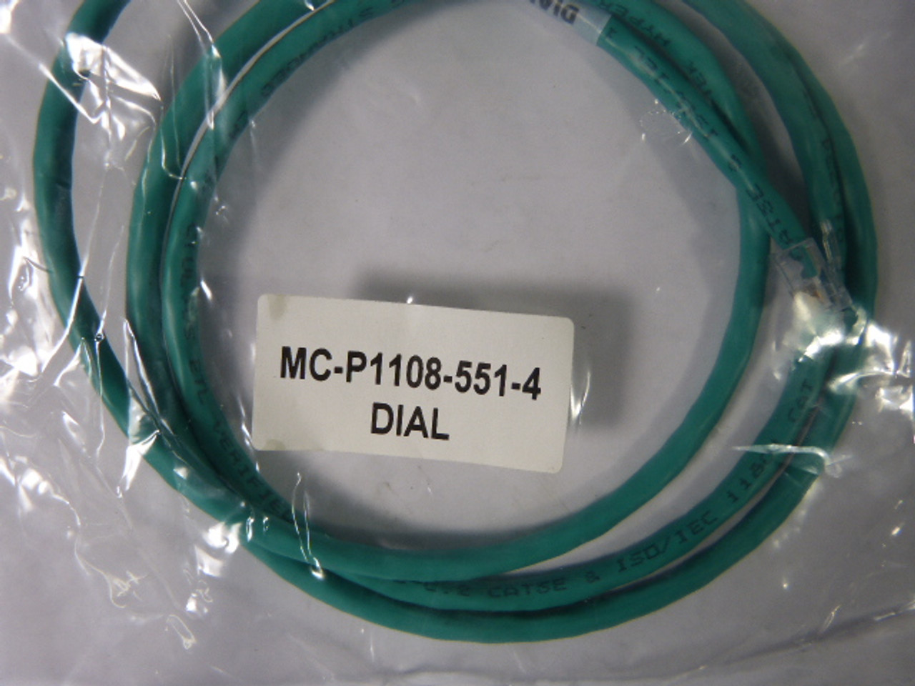 Anixter MCP-P1108-551-4-DIAL CAT5 Cable ! NWB !