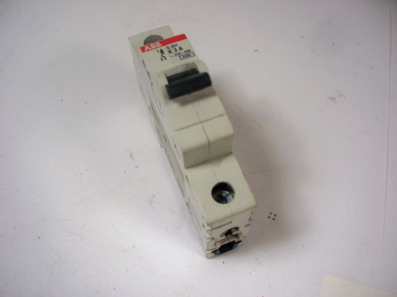 ABB S201-K3 IEC947-2 277/480 VAC Circuit Breaker USED