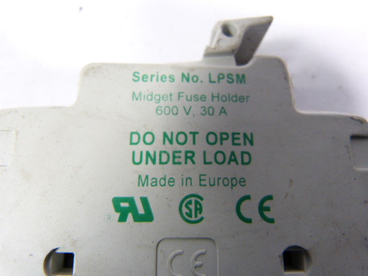 Littelfuse LPSM001 Fuse Holder 30A 600V 1-Pole USED