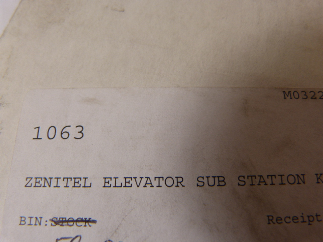 Zenitel 1063 Elevator Sub Station Kit ! NEW !