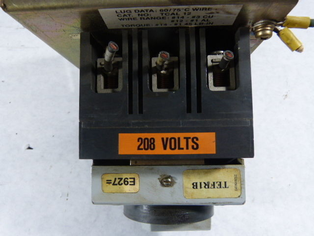 General Electric TED136030 Circuit Breaker 30Amp 600V 3 Pole USED