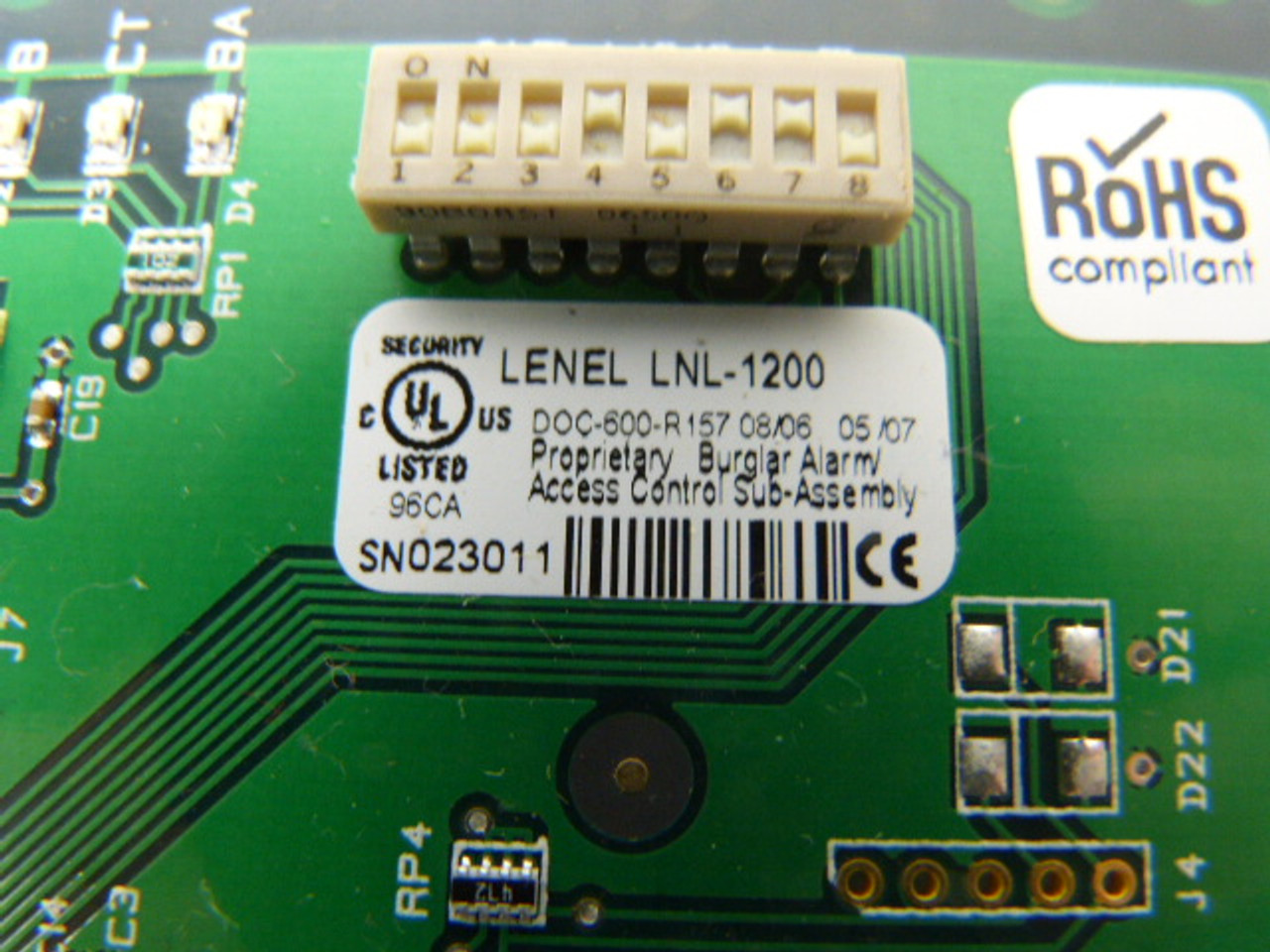 Casi Rusco LNL1200/PCB-1153 Output Control Module ! NOP !
