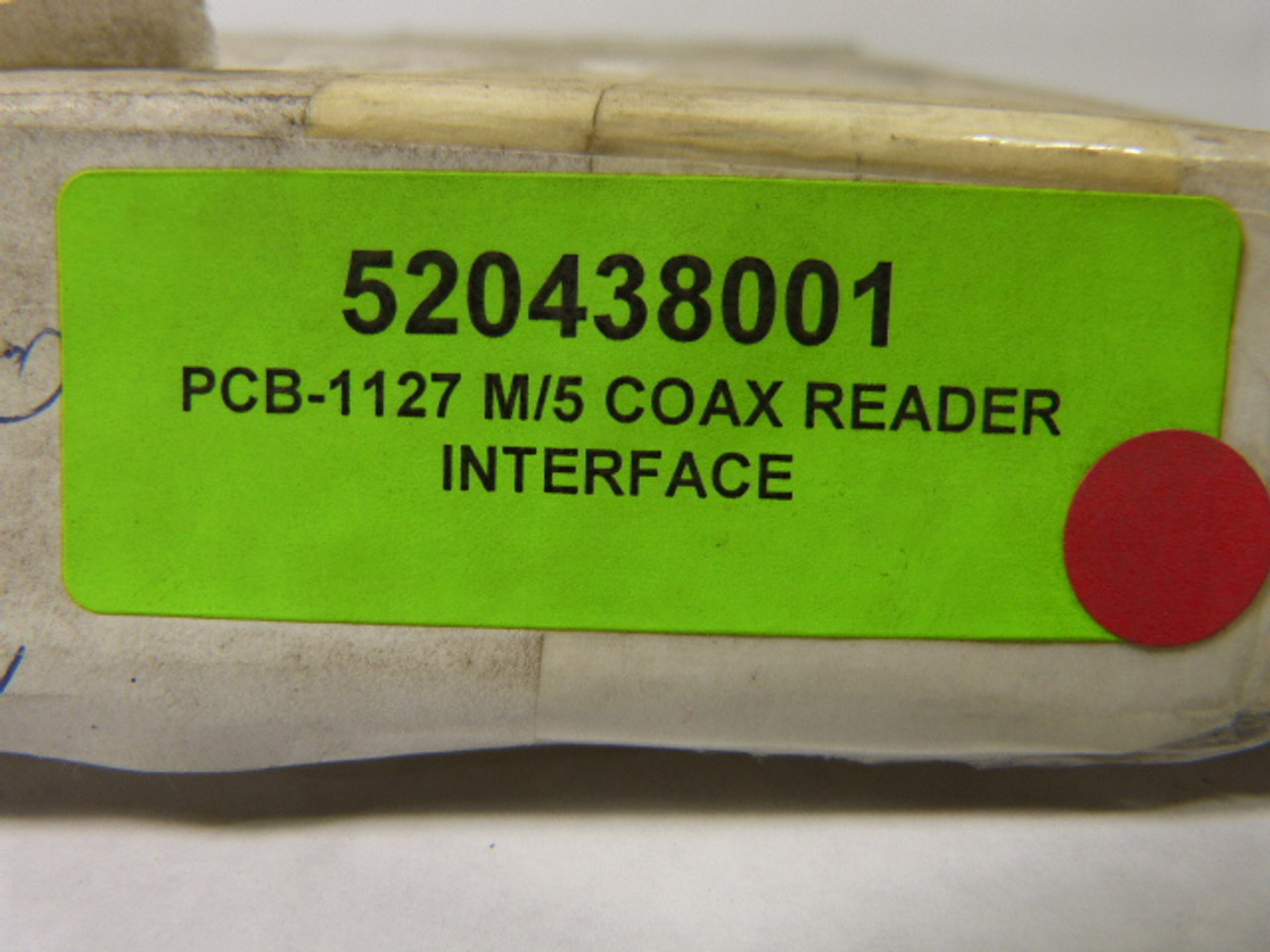 Casi Rusco 520438001 PCB-1127 M/5 Coax Reader Interface ! NEW !
