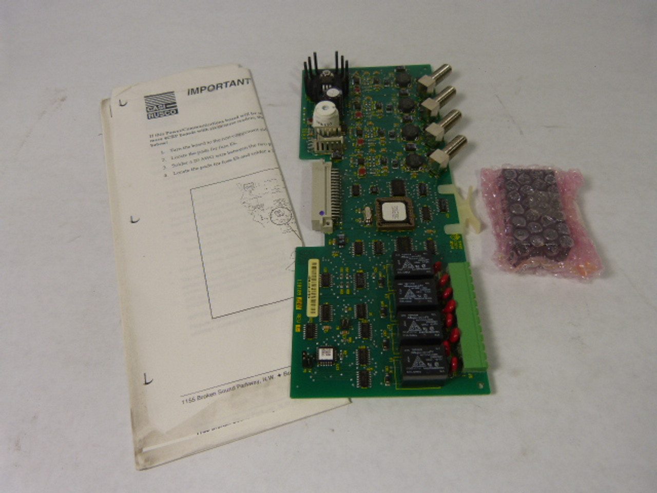 Casi Rusco 520438001 PCB-1127 M/5 Coax Reader Interface ! NEW !