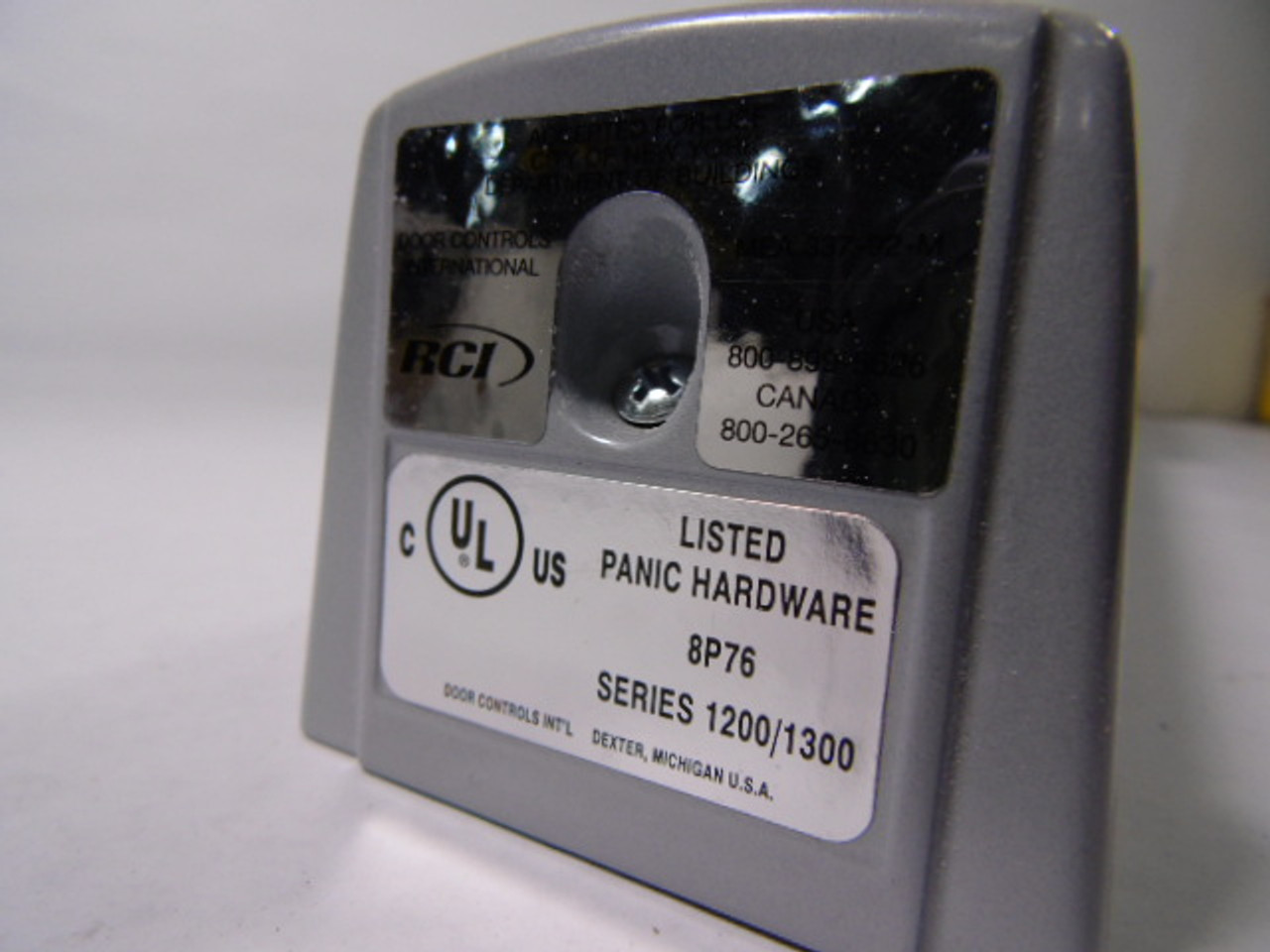 RCI 1200XSS1 Signal Switch SPDT Panic Bar ! NEW !